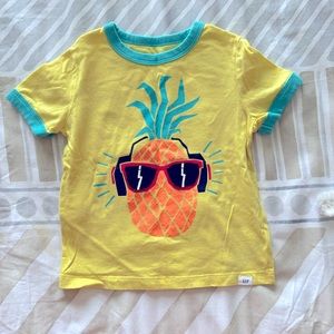 3T Gap T-shirt Boys Graphic Summer Fun Sunglasses